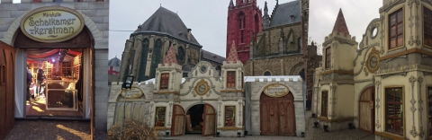 Intocht van de kerstman in Maastricht